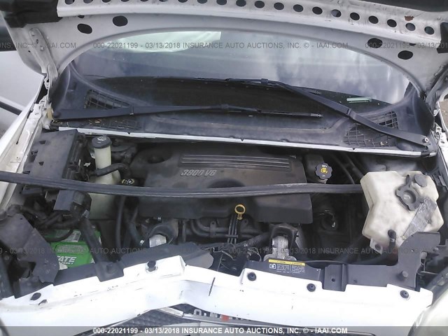 1GNDU23W77D196644 - 2007 CHEVROLET UPLANDER LS WHITE photo 10