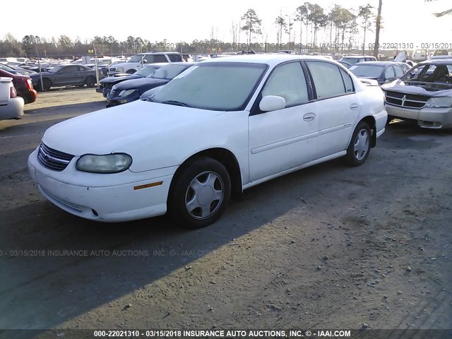 1G1NE52JXY6198825 - 2000 CHEVROLET MALIBU LS თეთრი ფოტო 2