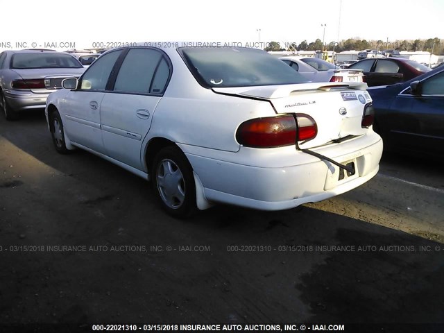 1G1NE52JXY6198825 - 2000 CHEVROLET MALIBU LS თეთრი ფოტო 3