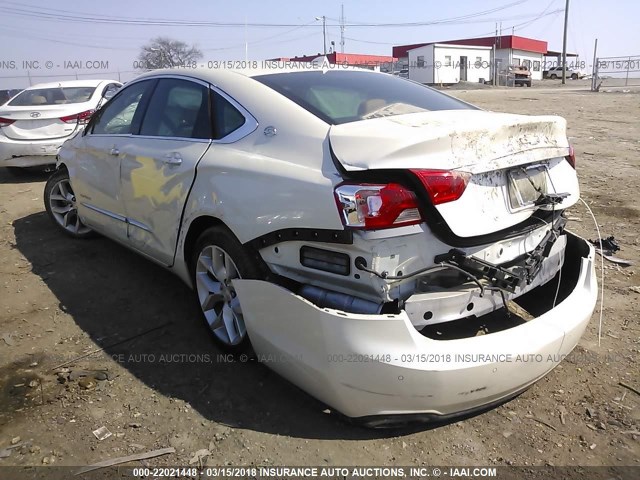 1G1145SL9EU130347 - 2014 CHEVROLET IMPALA LTZ WHITE photo 3