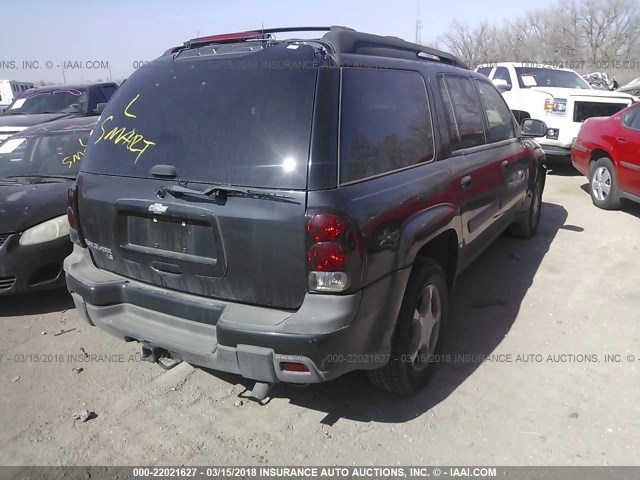 1GNET16S556155408 - 2005 CHEVROLET TRAILBLAZER EXT LS/EXT LT GRAY photo 4