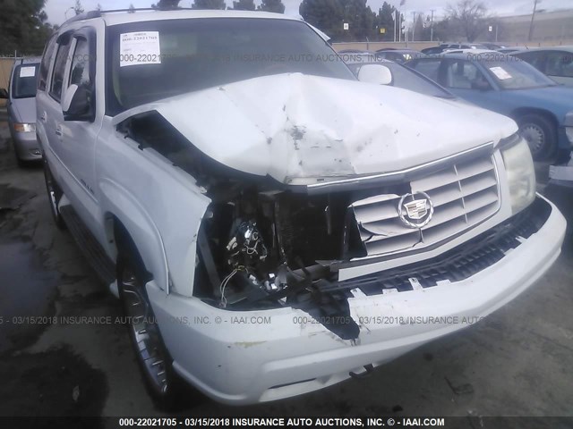 1GYEK63N22R105545 - 2002 CADILLAC ESCALADE LUXURY წითელი ფოტო 1
