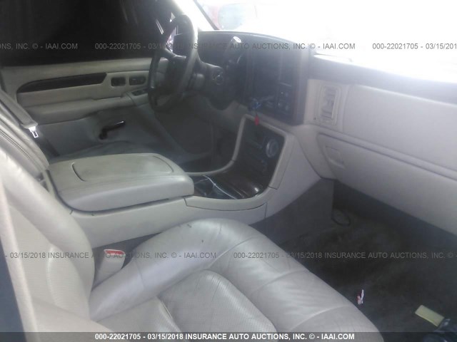 1GYEK63N22R105545 - 2002 CADILLAC ESCALADE LUXURY წითელი ფოტო 5