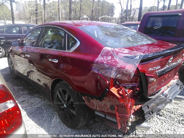 1N4AL3AP1HC230882 - 2017 NISSAN ALTIMA 2.5/S/SV/SL/SR RED photo 3