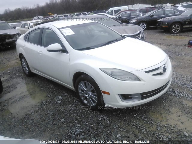 1YVHZ8CH8A5M25831 - 2010 MAZDA 6 I WHITE photo 1