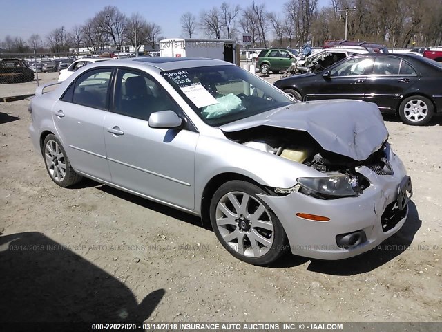 1YVHP80DX65M23447 - 2006 MAZDA 6 S SILVER photo 1