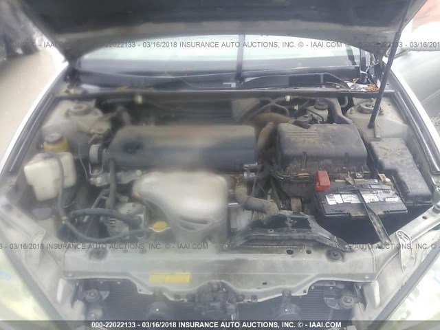 4T1BE30K02U065581 - 2002 TOYOTA CAMRY LE/XLE/SE 银色 照片 10