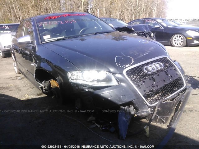 WAUGL78E48A163414 - 2008 AUDI S4 QUATTRO BLACK photo 1