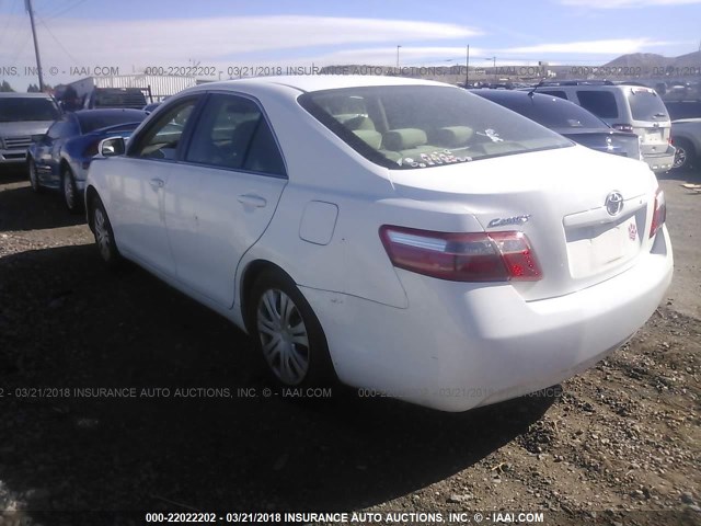 4T1BE46K77U635077 - 2007 TOYOTA CAMRY NEW GENERAT CE/LE/XLE/SE WHITE photo 3