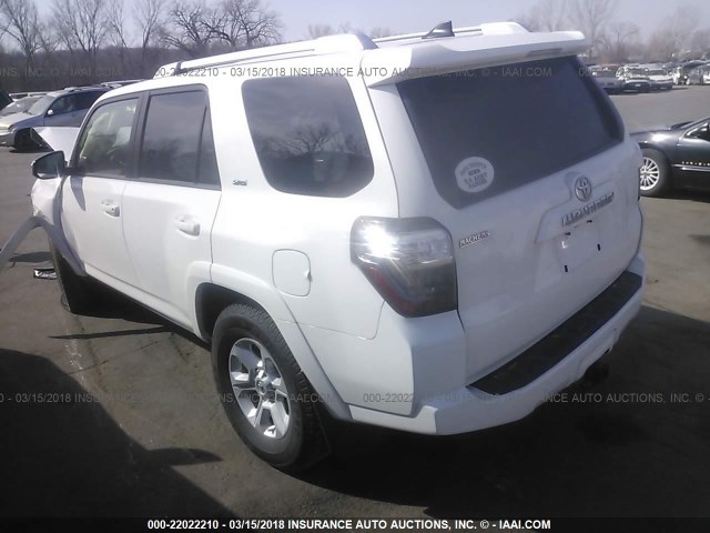 JTEBU5JR8G5323308 - 2016 TOYOTA 4RUNNER SR5 PREM/LTDL/TRAIL/TRD 白色 照片 3