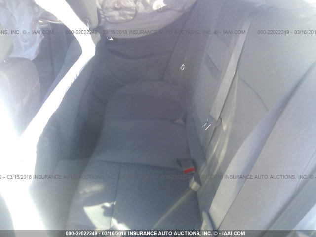 1G11B5SA8DF189753 - 2013 CHEVROLET MALIBU LS 银色 照片 8