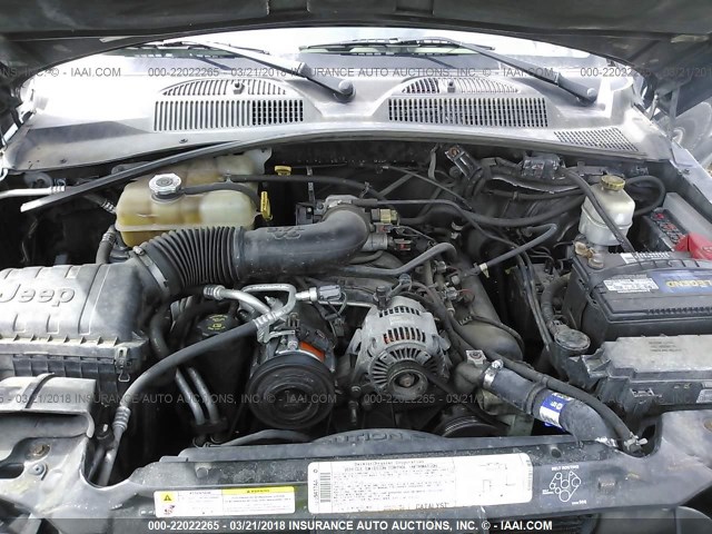 1J4GL48K46W273543 - 2006 JEEP LIBERTY SPORT 黑色 照片 10