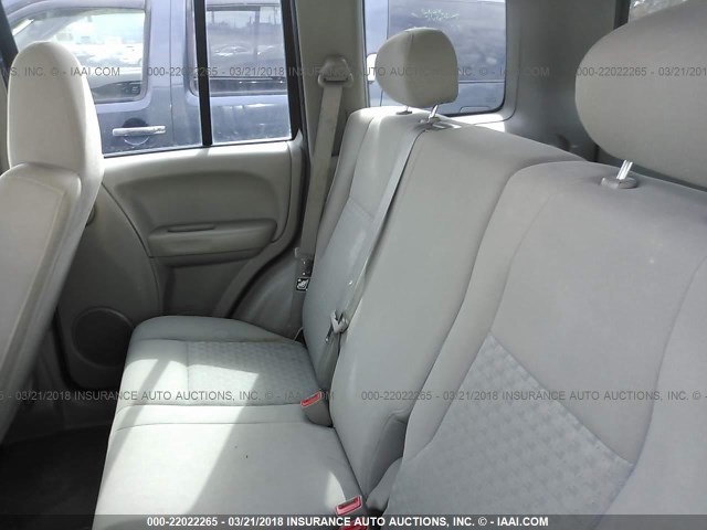 1J4GL48K46W273543 - 2006 JEEP LIBERTY SPORT 黑色 照片 8