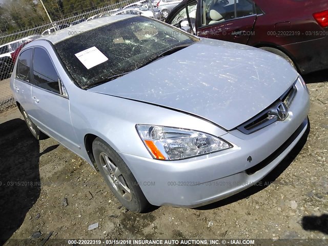 JHMCN36425C015047 - 2005 HONDA ACCORD HYBRID SILVER photo 1