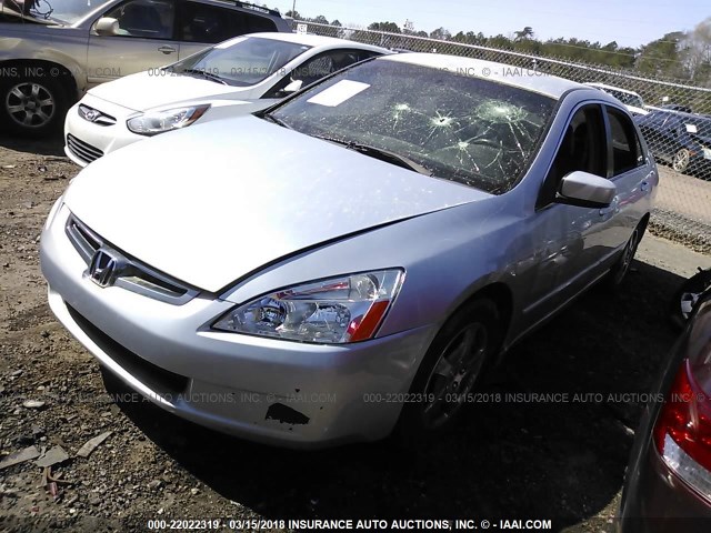 JHMCN36425C015047 - 2005 HONDA ACCORD HYBRID SILVER photo 2