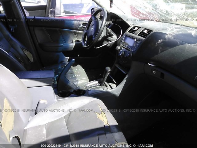 JHMCN36425C015047 - 2005 HONDA ACCORD HYBRID SILVER photo 5