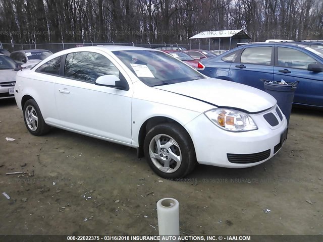 1G2AL15F577209657 - 2007 PONTIAC G5 WHITE photo 1