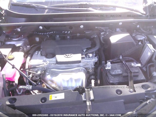 2T3RFREVXJW712561 - 2018 TOYOTA RAV4 ADVENTURE/XLE SILVER photo 10