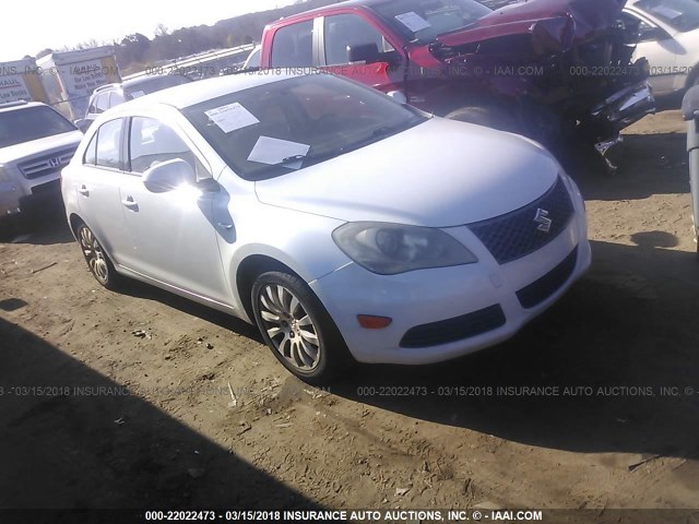 JS2RE9A37A6100848 - 2010 SUZUKI KIZASHI SE WHITE photo 1