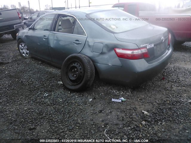 4T1BE46K99U884645 - 2009 TOYOTA CAMRY SE/LE/XLE GREEN photo 3