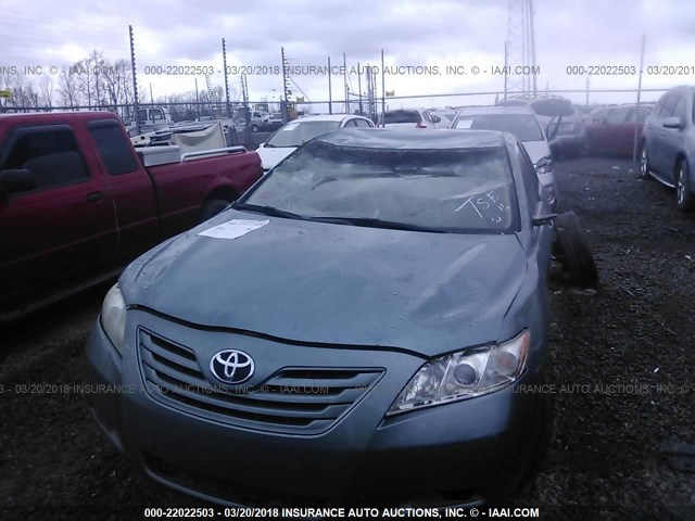 4T1BE46K99U884645 - 2009 TOYOTA CAMRY SE/LE/XLE GREEN photo 6