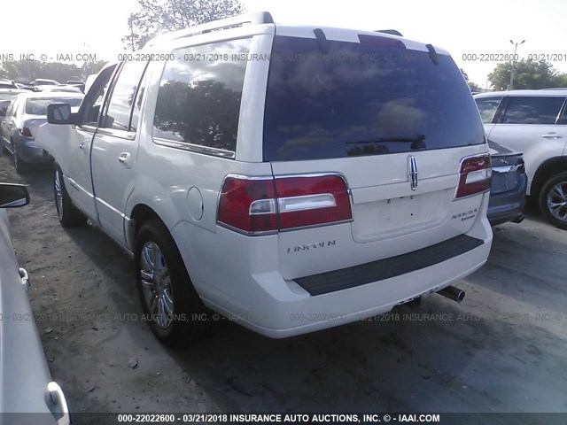 5LMFU27538LJ02472 - 2008 LINCOLN NAVIGATOR 白色 照片 3