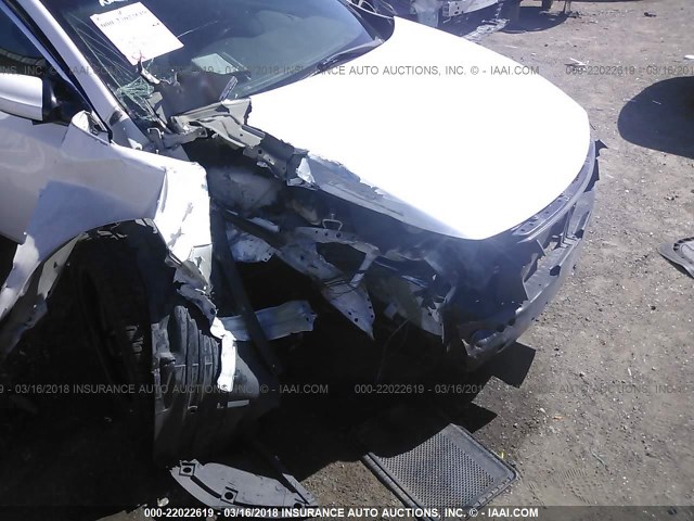 1N4AA5AP8AC822223 - 2010 NISSAN MAXIMA S/SV WHITE photo 6