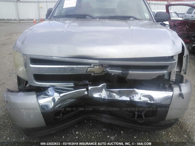 3GCEC13C48G104829 - 2008 CHEVROLET SILVERADO C1500 Pewter photo 6