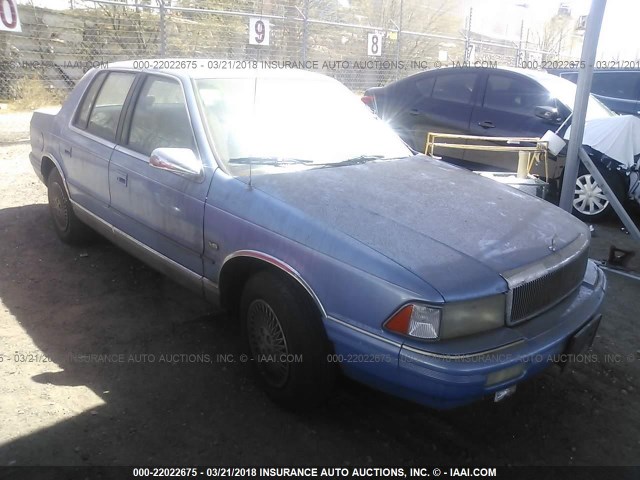 1C3XA3634PF640741 - 1993 CHRYSLER LEBARON LE A-BODY BLUE photo 1