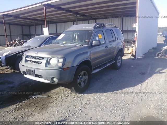 5N1ED28Y84C633698 - 2004 NISSAN XTERRA XE/SE Champagne photo 2