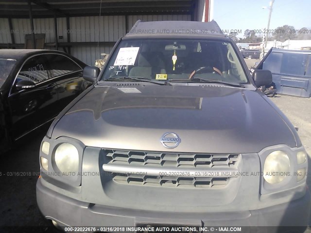 5N1ED28Y84C633698 - 2004 NISSAN XTERRA XE/SE Champagne photo 6