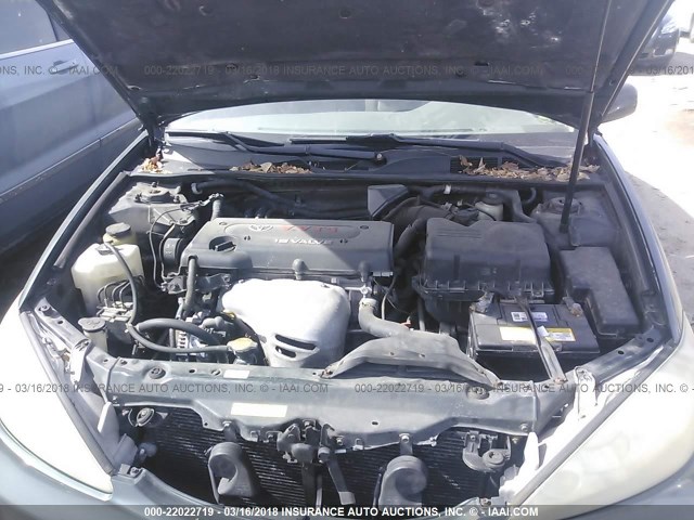 4T1BE32K36U116106 - 2006 TOYOTA CAMRY LE/XLE/SE GREEN photo 10