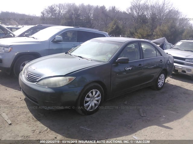 4T1BE32K36U116106 - 2006 TOYOTA CAMRY LE/XLE/SE GREEN photo 2