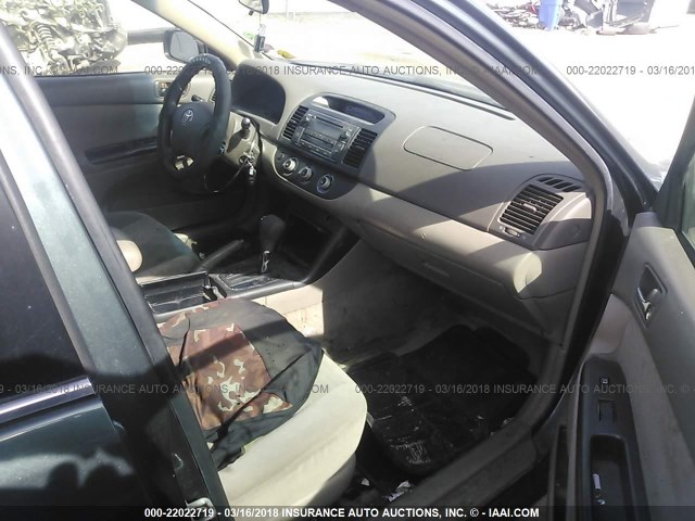4T1BE32K36U116106 - 2006 TOYOTA CAMRY LE/XLE/SE GREEN photo 5