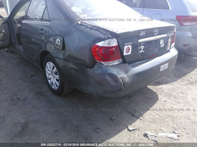 4T1BE32K36U116106 - 2006 TOYOTA CAMRY LE/XLE/SE GREEN photo 6