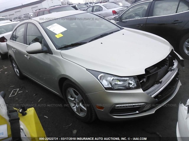 1G1PE5SB1G7147000 - 2016 CHEVROLET CRUZE LIMITED LT BEIGE photo 1