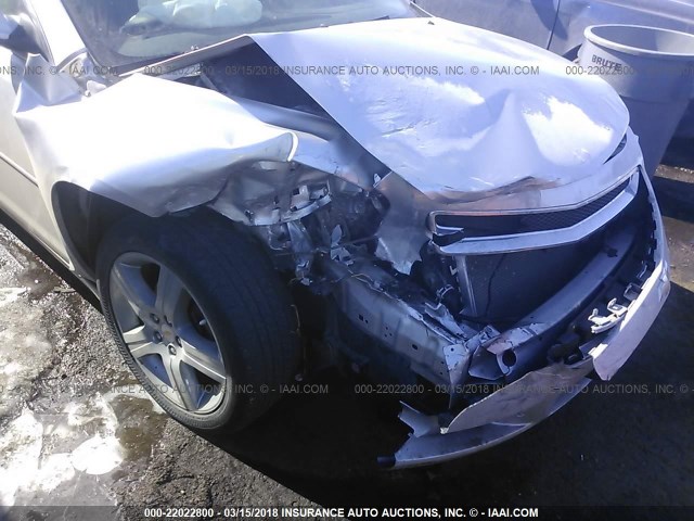 1G1ZH57B39F251330 - 2009 CHEVROLET MALIBU 1LT ვერცხლისფერი ფოტო 6