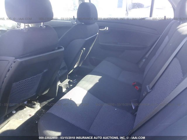 1G1ZH57B39F251330 - 2009 CHEVROLET MALIBU 1LT ვერცხლისფერი ფოტო 8