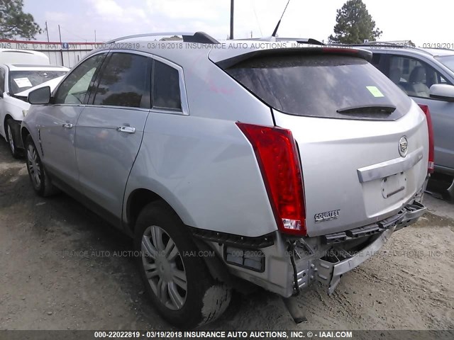 3GYFNAEY6AS521891 - 2010 CADILLAC SRX LUXURY COLLECTION SILVER photo 3