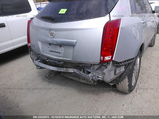 3GYFNAEY6AS521891 - 2010 CADILLAC SRX LUXURY COLLECTION SILVER photo 6