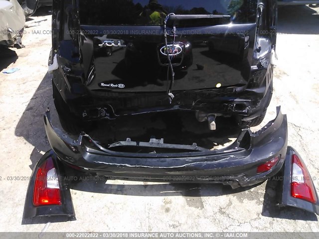 KNDJT2A62C7742888 - 2012 KIA SOUL +/!/SPORT BLACK photo 6