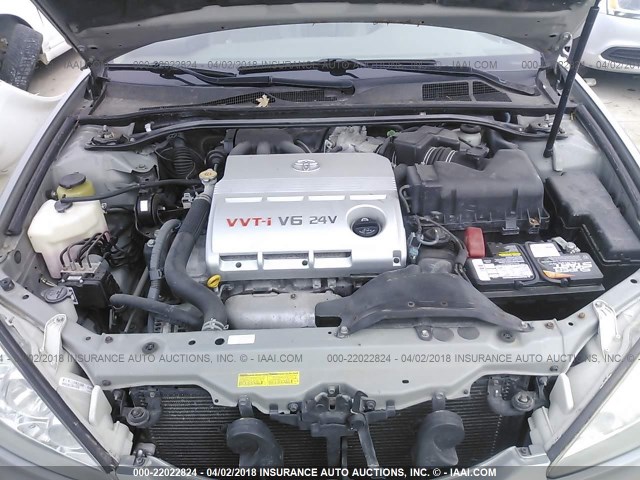 4T1BF32K26U631496 - 2006 TOYOTA CAMRY LE/XLE/SE 银色 照片 10