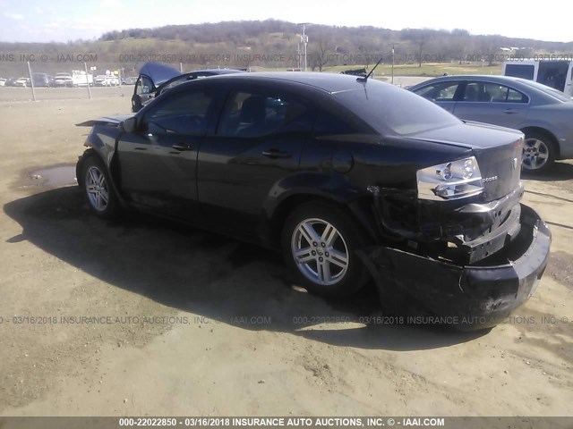 1B3CC1FB4AN205684 - 2010 DODGE AVENGER EXPRESS BLACK photo 3