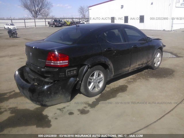 1B3CC1FB4AN205684 - 2010 DODGE AVENGER EXPRESS 黑色 照片 4
