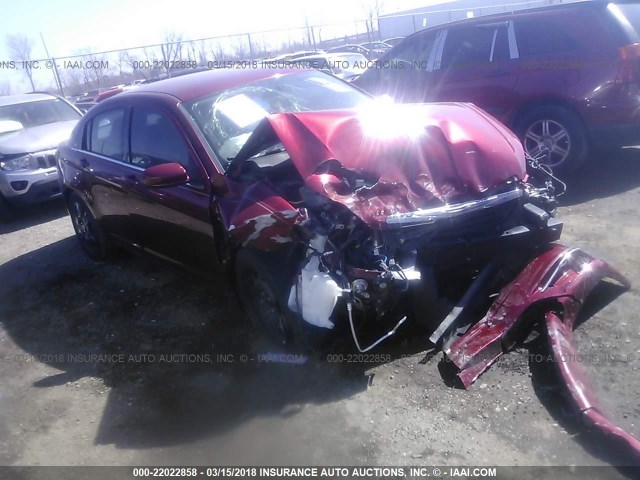 1C3CCBBB3DN577150 - 2013 CHRYSLER 200 TOURING MAROON photo 1