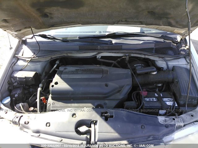 5FNRL18923B136885 - 2003 HONDA ODYSSEY EXL თეთრი ფოტო 10