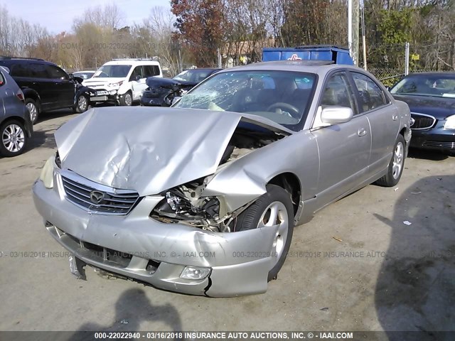 JM1TA221621734618 - 2002 MAZDA MILLENIA SILVER photo 2