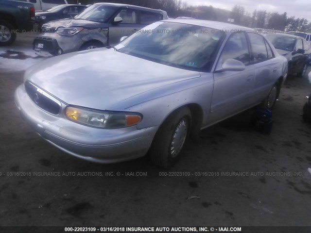 2G4WY55J7Y1314063 - 2000 BUICK CENTURY LIMITED/2000 SILVER photo 2