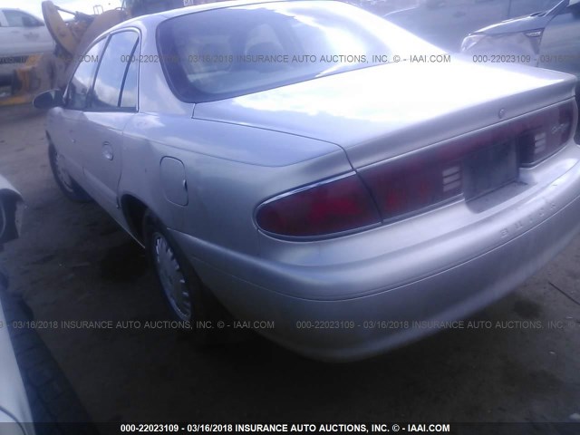 2G4WY55J7Y1314063 - 2000 BUICK CENTURY LIMITED/2000 SILVER photo 3