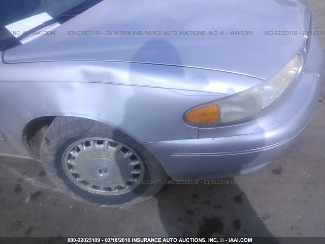 2G4WY55J7Y1314063 - 2000 BUICK CENTURY LIMITED/2000 SILVER photo 6